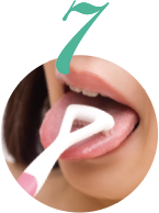 7 舌のクリーニング